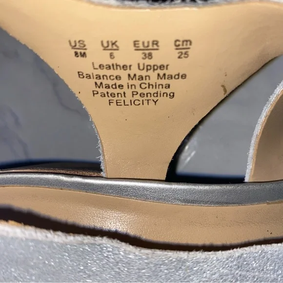 Silver low heels - Picture 5 of 5